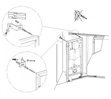 MONTAJE ANCLAJE MONTAJE EN ESQUINA RAPID SL GROHE